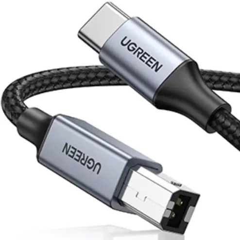 Ugreen 80808 Usb C To Uss B 2.0 Printer Cable Us370 User Manual