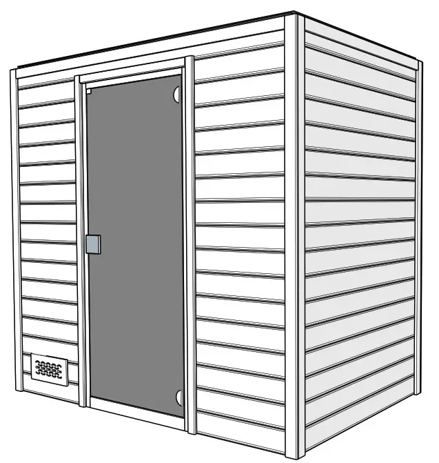 HANSCRAFT OULU HS2 Quality Finnish Sauna