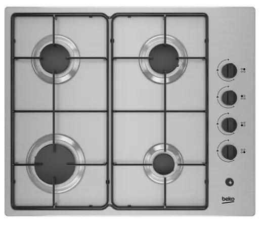 beko HIZG 64110 SXN Built In Hob