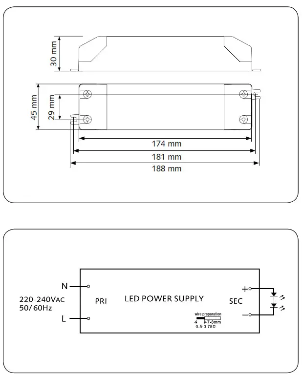 Malmbergs Elektriska AB HK16A 99 741 98 LED Driver - Fig1