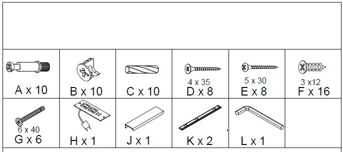 ModernLuxe WF299746AAK Nightstand with USB Charging Station Instruction Manual-FIG-3