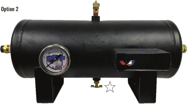 HornBlasters Conductors Special 244 Nightmare Edition Train Horn Kit - assembly 2