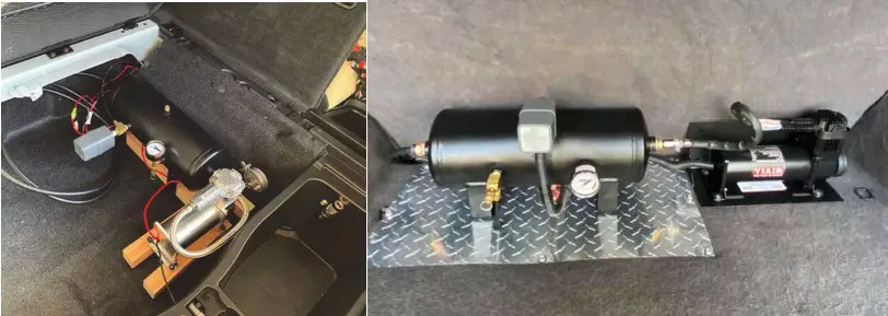 HornBlasters Conductors Special 244 Nightmare Edition Train Horn Kit - preparing 2