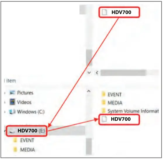 EXTECH HDV700 High Definition VideoScope Kit - Windows PC example