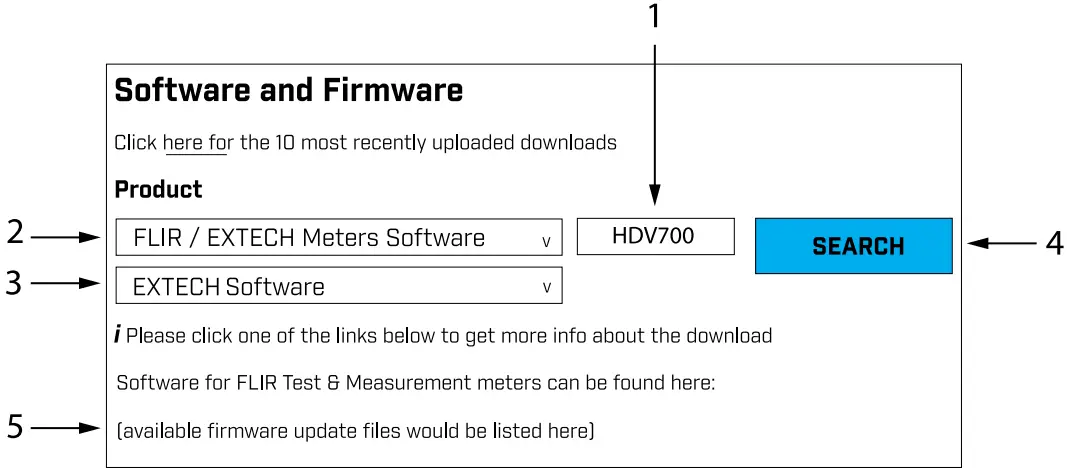EXTECH HDV700 High Definition VideoScope Kit - download process