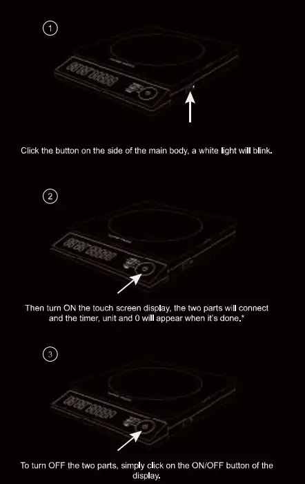 HOME HERO RHHKA0013 Food Scale with Timer - on of