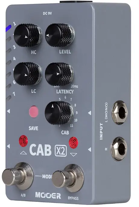 MOOER-ME-Cab X2-Stereo-Cabinet-Simulator-Pedal-product