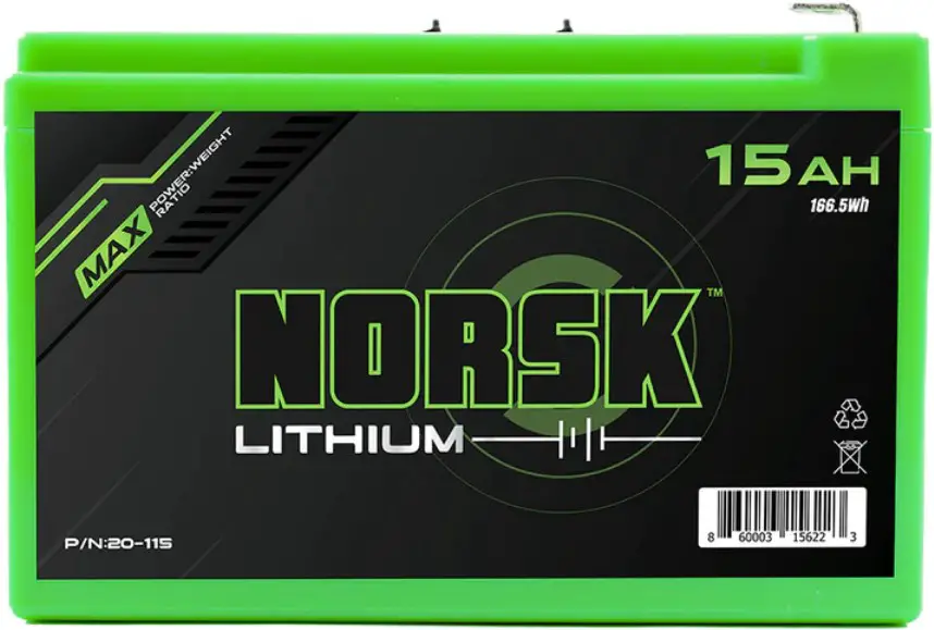 NORSK LITHIUM 15AH Lithium-Ion Battery