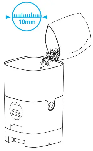 PETLIBRO PL-AF001-01W Stainless Steel 4L Automatic Dog and Cat Feeder - fig 2