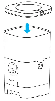 PETLIBRO PL-AF001-01W Stainless Steel 4L Automatic Dog and Cat Feeder - fig 3