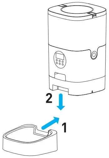 PETLIBRO PL-AF001-01W Stainless Steel 4L Automatic Dog and Cat Feeder - fig 4