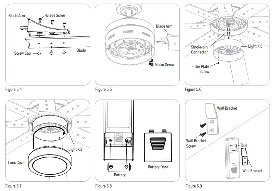 Honeywell-51628-01-Contemporary-LED-Ceiling-Fan-Fig-8