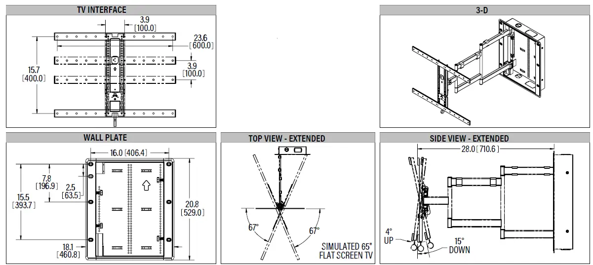 SANUS-VIWLF128-B2-In-Wall-Full-Motion-TV-Mount-7