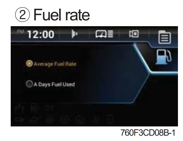 Change display information