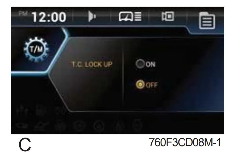 Change display information