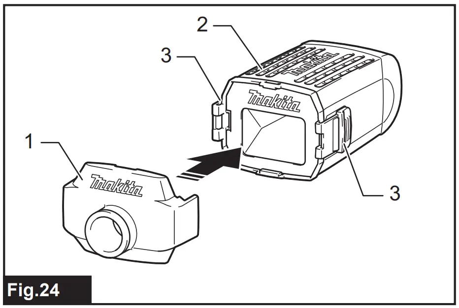 Installing and removing dust box