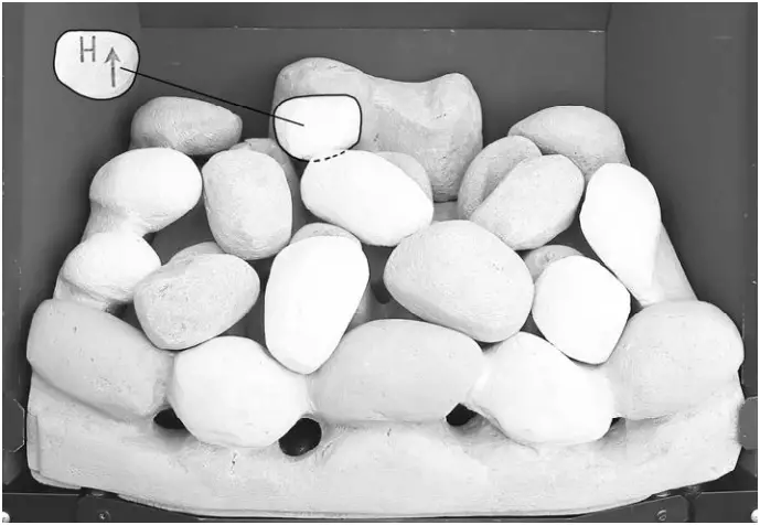 bemodern BM 02XXX1 MANUAL Flare Collection Inset Gas fires - fig 13