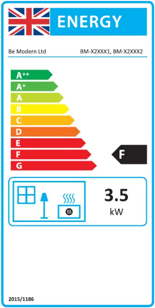 bemodern BM 02XXX1 MANUAL Flare Collection Inset Gas fires - fig 19