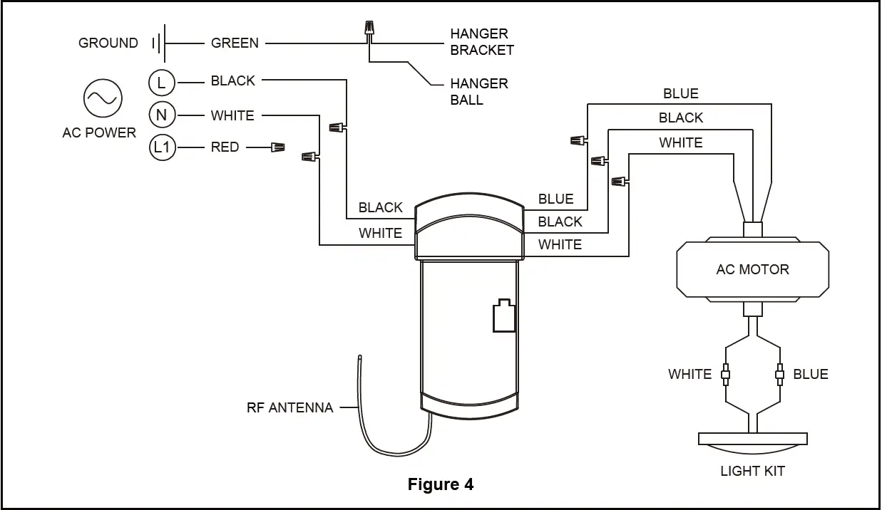 FANIMATION FP6721BDZ-60WW-LK Spitfire Ceiling Fan 24