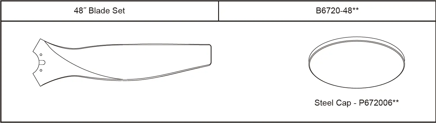 FANIMATION FP6721BDZ-60WW-LK Spitfire Ceiling Fan 41