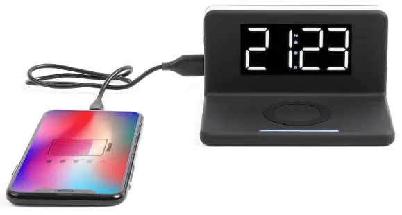 Livoo-TEA263-Alarm-Clock-Wireless-Charger-Fast-Charge-PRODUCT