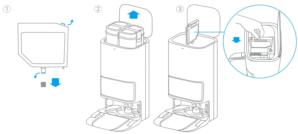 DreameBot L10s Ultra Robot Vacuum and Mop Self Cleaner - Assembly 6