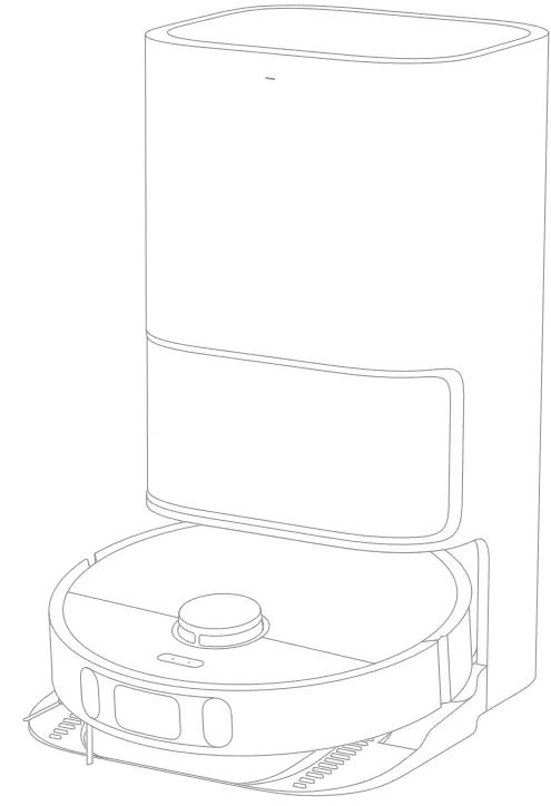 DreameBot L10s Ultra Robot Vacuum and Mop Self Cleaner