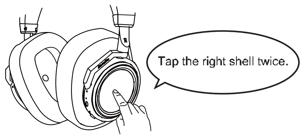 LIWEI T7 Plus Wireless Headphone - Twice