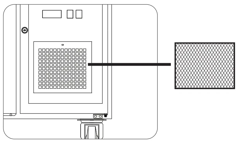 POLAR UA023 A Refrigerated Counter - Cleaning