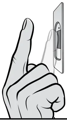 Navkom R7 Door Profile Built In Control Unit - USER FINGERPRINT 4