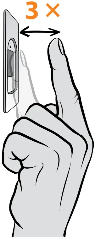 Navkom R7 Door Profile Built In Control Unit - USER FINGERPRINT