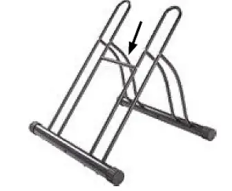 toboli 62832 Floor-Mounted 2-Bike Rack-fig-10