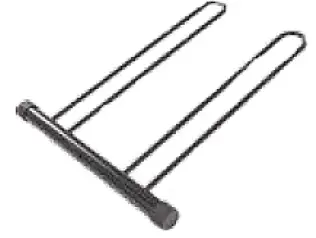 toboli 62832 Floor-Mounted 2-Bike Rack-fig-2