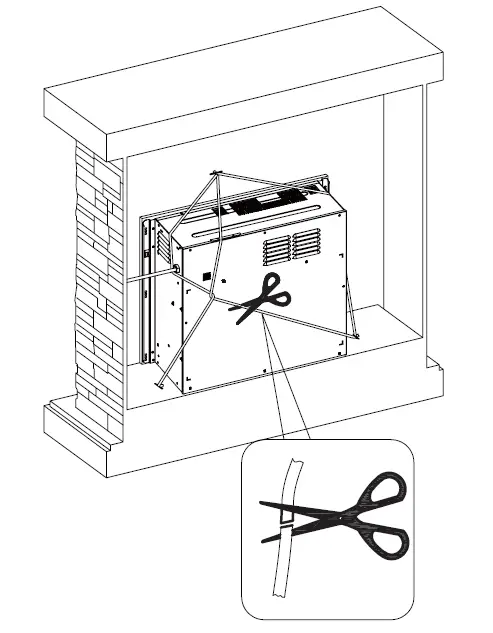 StyleWell 1007519793 Pembroke Electric Fireplace-fig-7