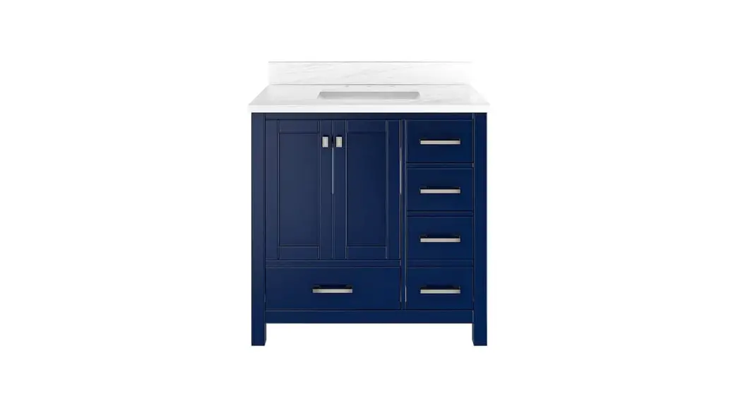 Casainc Ca100-36-c-db Single Sink Bath Vanity Instruction Manual