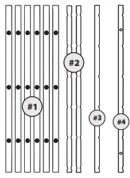 BIN WAREHOUSE 65005 18 Filebox Storage Rack - Assambly1