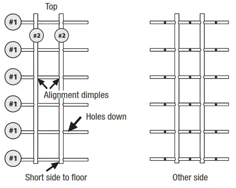 BIN WAREHOUSE 65005 18 Filebox Storage Rack - Assambly2