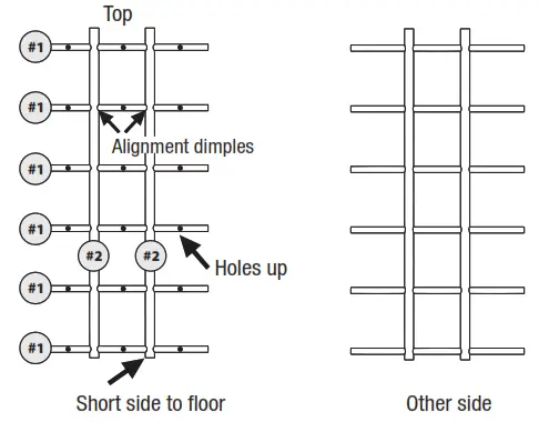 BIN WAREHOUSE 65005 18 Filebox Storage Rack - Assambly5