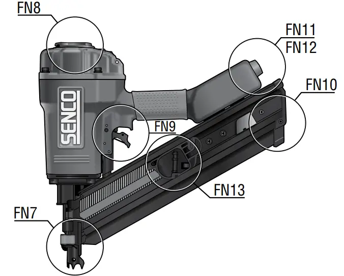 SENCO SLP20XP Stripnailers - Framing