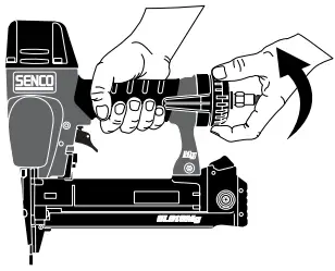 SENCO SLP20XP Stripnailers - Rear, Adjustable