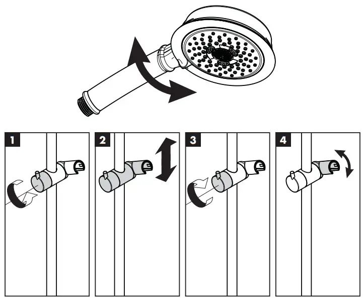 hansgrohe CROMA Classic 100 Shower Set - fig 8