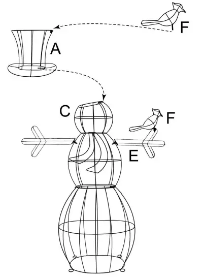 VEIKOUS-HP1001-15PK-1-Outdoor-Lighted-Snowman-Christmas-Yard-Decorations-fig-4
