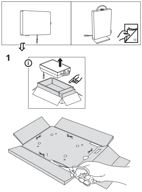 IKEA 504 619.37 FÖRNUFTIG Clean Air Black - Parts 2