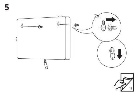 IKEA 504 619.37 FÖRNUFTIG Clean Air Black - Parts 6