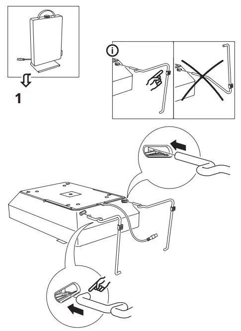 IKEA 504 619.37 FÖRNUFTIG Clean Air Black - Parts 7