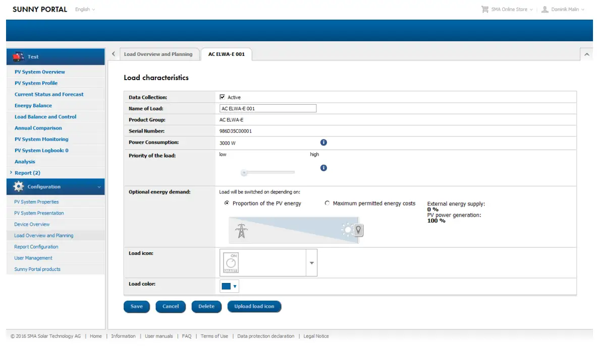 SMA AC ELWA E Into Sunny Home Manager - fig13