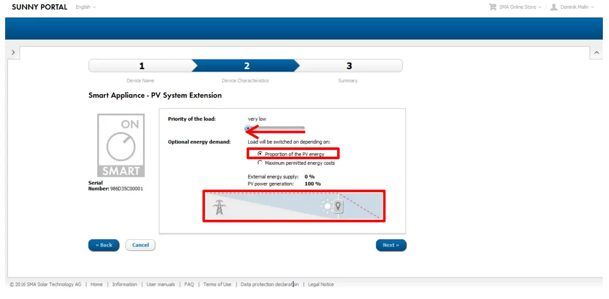 SMA AC ELWA E Into Sunny Home Manager - fig9