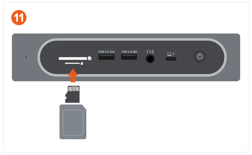 THUNDERBOLT 4 Multimedia Pro Dock - Parts 12
