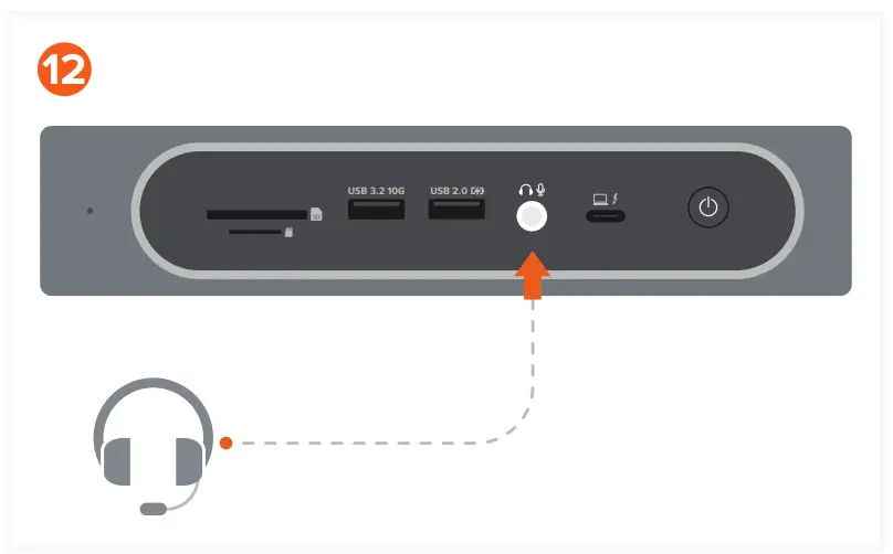 THUNDERBOLT 4 Multimedia Pro Dock - Parts 13