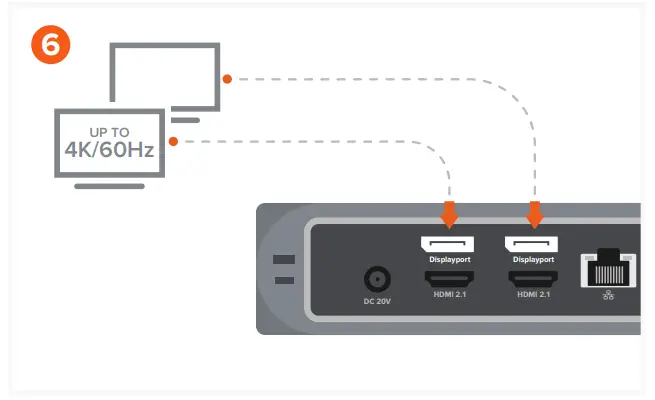 THUNDERBOLT 4 Multimedia Pro Dock - Parts 6